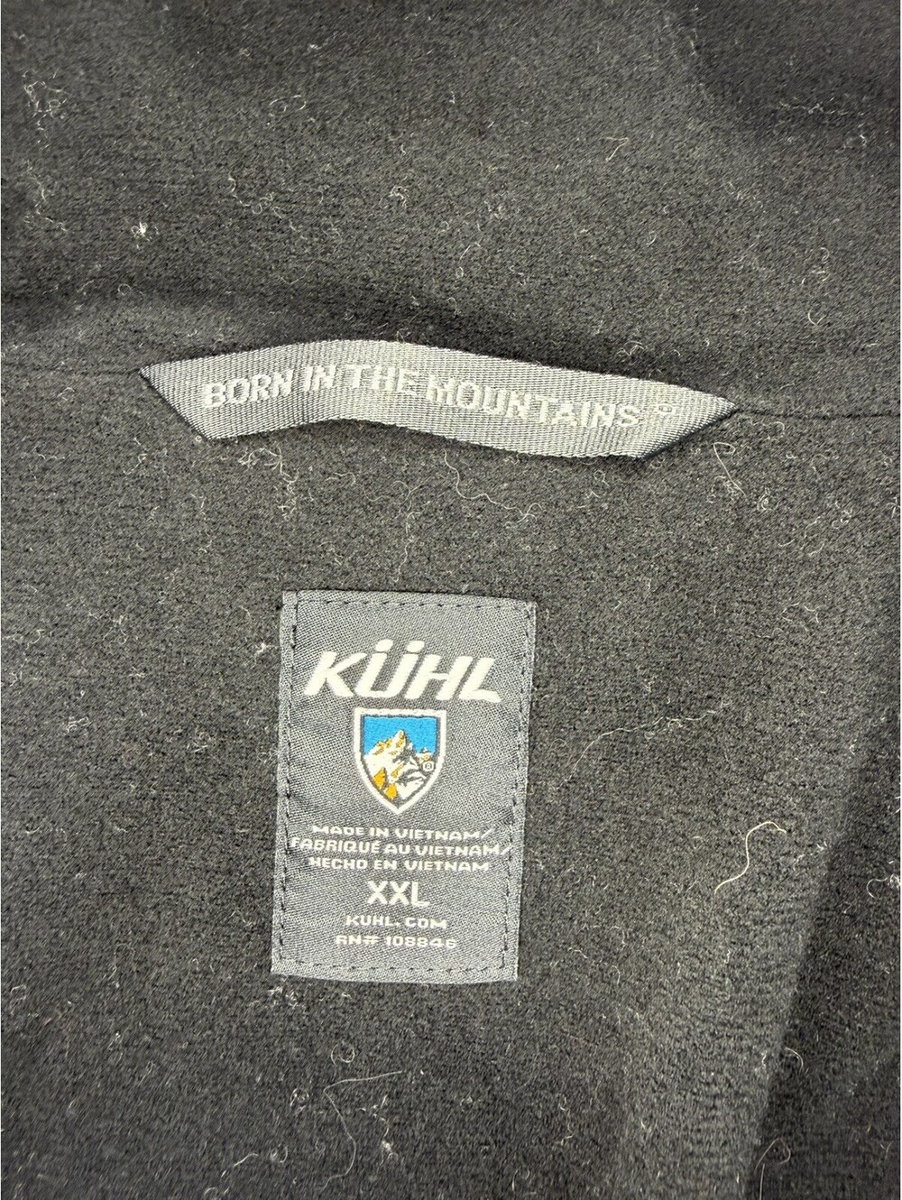 Kuhl The Law Fleece Lined Hoody Jacket Mens XL Brown Vintage Patina Dye Canvas - Picture 10 of 15